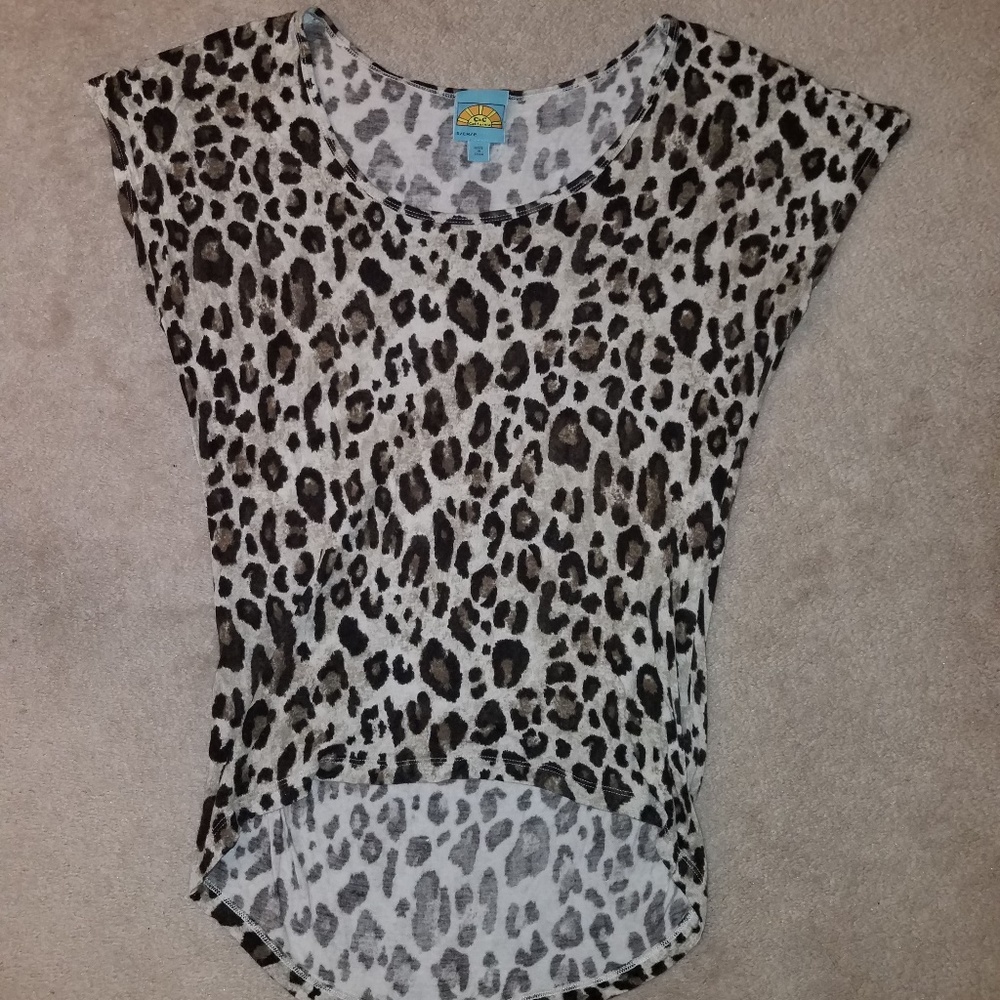 C&C California Super Soft Leopard Tee